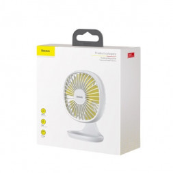 Настольный вентилятор Baseus Pudding-Shaped Fan (CXBD-02) белый