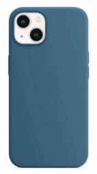 Чехол-накладка  i-Phone 13 Silicone icase  №24 азур