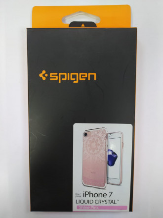 Клип-кейс Spigen для i-Phone 7 Liquid Crystal Shine 042CS20958 розовый