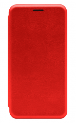 Чехол-книжка Fashion Case для i-Phone 11 кожаная боковая красная