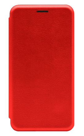 Чехол-книжка Fashion Case для i-Phone 11 кожаная боковая красная