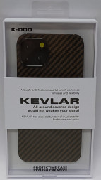 Накладка для i-Phone 13 K-Doo Kevlar пластик бронзовая
