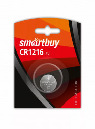 Литиевый элемент питания Smartbuy CR1216/1B (12/720) SBBL-1216-1B