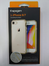 Чехол Spigen для i-Phone 8/7 Neo Hybrid Crystal 2, шампань (Ver.2)(054CS22366)