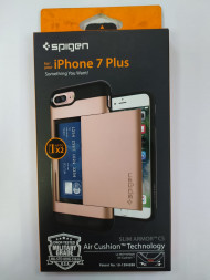 Чехол Spigen для i-Phone 8/7 Plus Slim Armor CS, розовое золото (043CS20527)