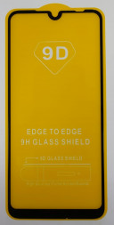 Защитное стекло для Xiaomi Redmi 7 9D черное