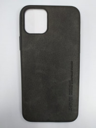 Накладка для i-Phone 11 Pro X-Level под кожу тёмно-серый