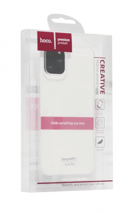 Накладка для i-Phone 11 Pro Hoco Light силикон прозрачный