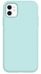Чехол-накладка  i-Phone 11 Silicone icase  №17 бирюзовая