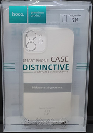 Накладка для i-Phone 12 mini 5.4&quot; Hoco Distinctive силикон прозрачный