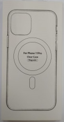Накладка для i-Phone 11 Pro силикон MagSafe Clear Case