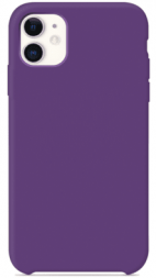 Чехол-накладка  i-Phone 11 Silicone icase  №30 ультра-фиолетовая