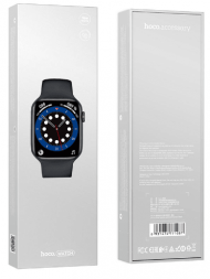 Смарт-часы Hoco Y5 Pro Smart Watch 1.85&quot;/240х280/240mAh/72ч/BT5.0 черные