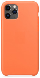 Чехол-накладка  i-Phone 12 Pro Max Silicone icase  №02 абрикосовая