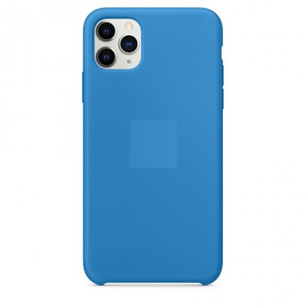 Чехол-накладка  i-Phone 11 Pro Max Silicone icase  №03 синяя