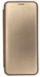 Чехол-книжка Xiaomi Pocophone X4 GT Fashion Case кожаная боковая золотая