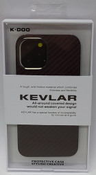 Накладка для i-Phone 12 Pro K-Doo Kevlar пластик красная