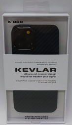 Накладка для i-Phone 12 Pro K-Doo Kevlar пластик синяя