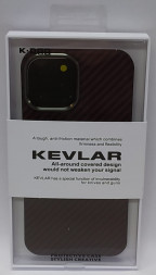 Накладка для i-Phone 12 Pro Max K-Doo Kevlar пластик красная