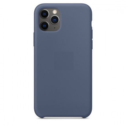 Чехол-накладка  i-Phone 11 Pro Max Silicone icase  №08 графит