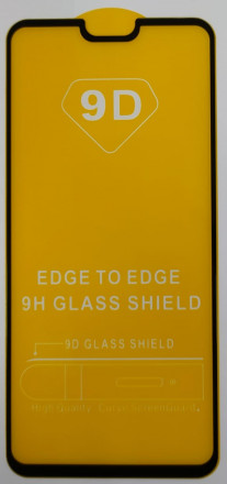 Защитное стекло для Huawei Honor 8Х 9D черное