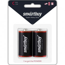 Батарейка солевая Smartbuy R14/2B (12/192) SBBZ-C02B