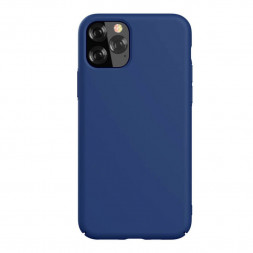 Чехол-накладка  i-Phone 12 Pro Max Silicone icase  №20 тёмно-синяя