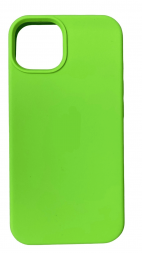 Чехол-накладка  i-Phone 13 Silicone icase  №01 светло-болотная