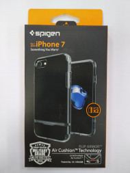 Чехол Spigen для i-Phone 7 Flip Armor, ультра - черный (042CS20844)