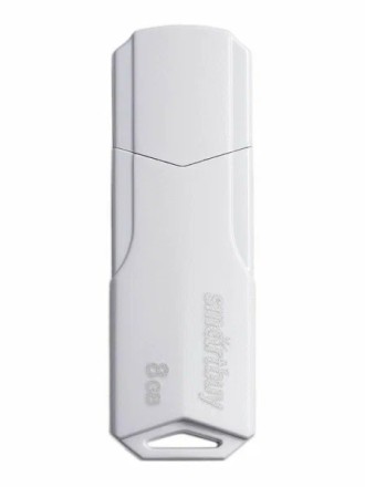  USB флеш накопитель SmartBuy 8GB Clue White (SB8GBCLU-W)