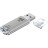  3.0 USB флеш накопитель Smartbuy 64GB V-Cut Silver (SB64GBVC-S3)