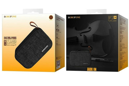  Bluetooth колонка Borofone BP2 BT4.2/1200mAh/5Вт/MicroSD черная