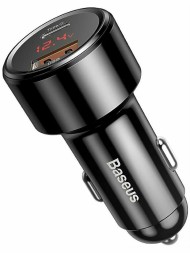 Автомобильное заряд. устр.Baseus PPS Quick Charging 1USB/1C 45W CCMLC20C-A01 черное