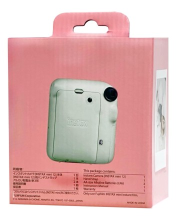  Фотоаппарат моментальной печати Fujifilm Instax Mini 12 бирюзовый