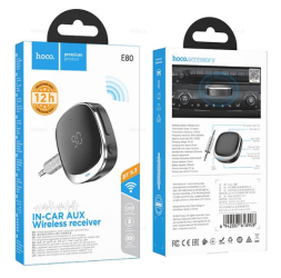 FM трансмиттер Hoco E80 черный