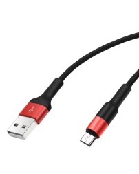 Usb Кабель-зарядка Micro Hoco X26 1м красный