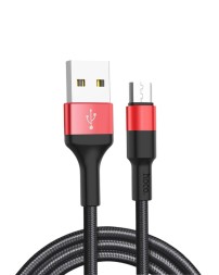 Usb Кабель-зарядка Micro Hoco X26 1м красный
