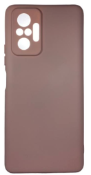 Накладка для Xiaomi Redmi Note 10 Pro/Pro Max Silicone cover пудро