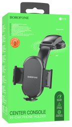 Держатель в автомобиль на торпеду Borofone BH73 с зажимом черный