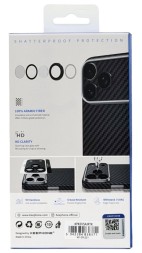 Защитное стекло i-Phone 17 Air на линзы камеры Keephone Kevlar Lens черное