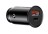 Автомобильное заряд. устр. Baseus Circular Metal 1USB/1C 30W CCALL-BS01 черное
