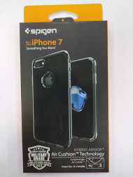 Чехол Spigen для i-Phone 7 Hybrid Armor, ультра - черный (042CS20840)