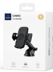 Держатель в автомобиль на торпеду WIWU CH043 черный