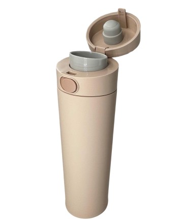  Термос Mijia flip Version2/480ML (MJTGB01PL)(с автоматическим замком) розовый