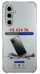 Чехол-накладка силикон 1.5мм Samsung Galaxy A55 5G прозрачный противоударный