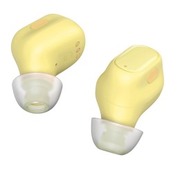 Мобильная Bluetooth-гарнитура Baseus Encok WM01 BT5.0/60mAh (300mAh)/6ч (NGWM01-OY) желтая