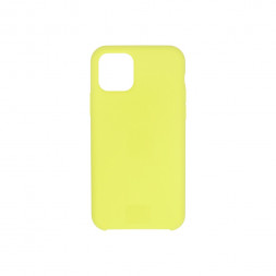 Чехол-накладка  iPhone 12 Pro Max Silicone icase  №32 лимонная