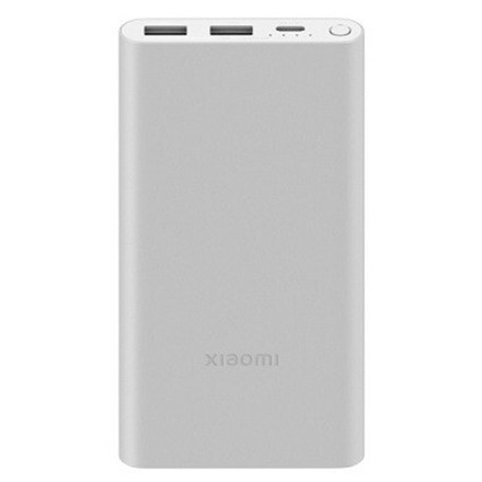  Powerbank Xiaomi 3 10000 мАч 2USB+Type-C 22.5W Fast Charge PB100DZM серебристый