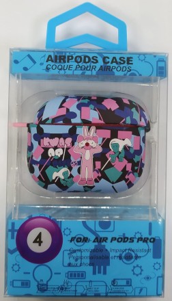  Силиконовый светящийся в темноте чехол для AirPods 3 Luxo Kaws рисунок №61