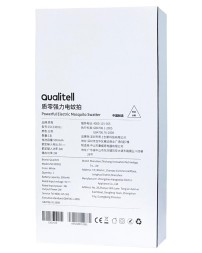 Электрическая мухобойка Qualitell  Powerful Electric Mosquito Swatte C3 White ZSC230911 белый
